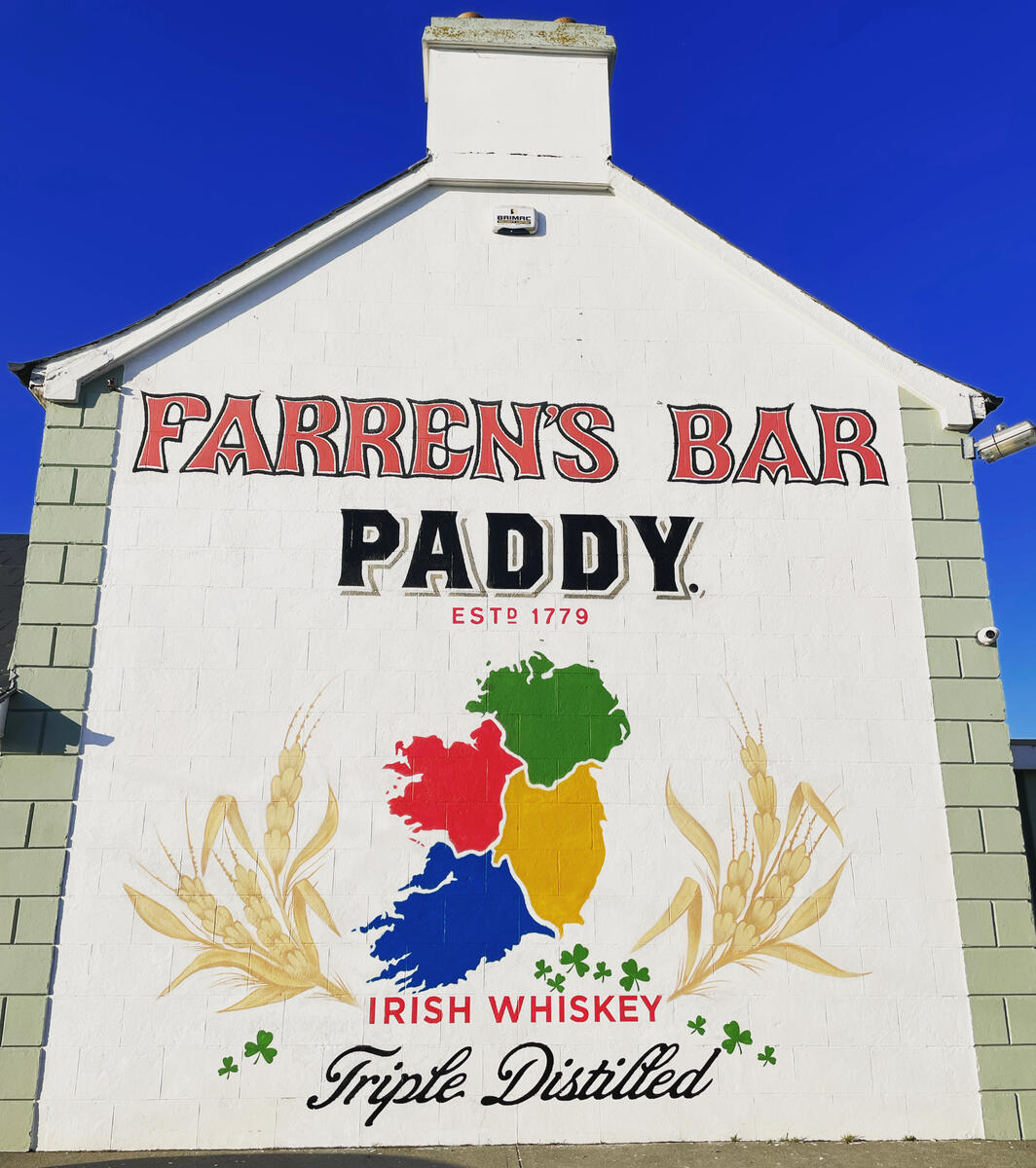 Paddy Whiskey Mural